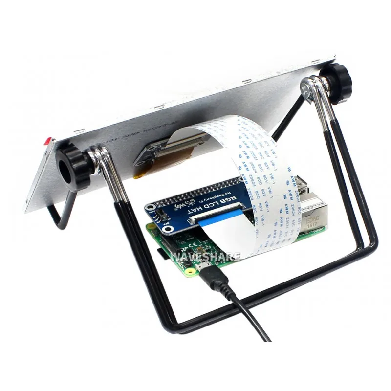 7 дюймов IPS Дисплей для Raspberry Pi Точек на дюйм интерфейс не прикасаться 1024x600