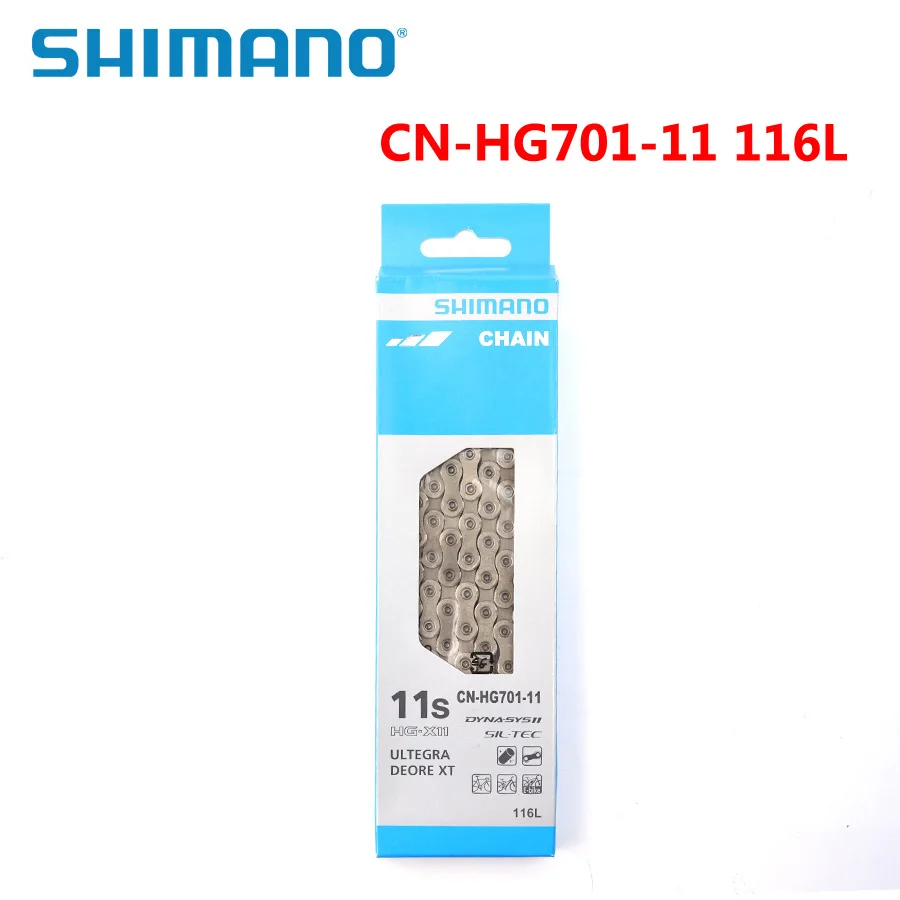 SHIMANO CN HG701 11S ULTEGRA 11-speed оригинальная цепь 116L соединительный штифт DEORE XT MTB Запчасти для велосипедов