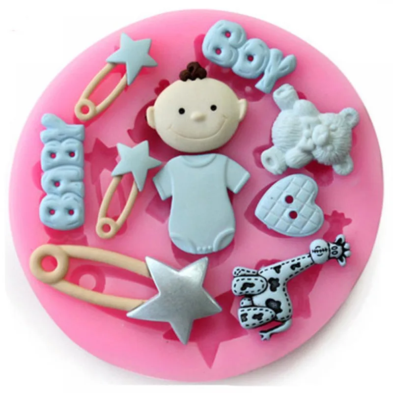 

Pin baby girl silicone mold soap fondant molds sugar craft tools chocolate fondant cake moulds silicone molds for confectionery