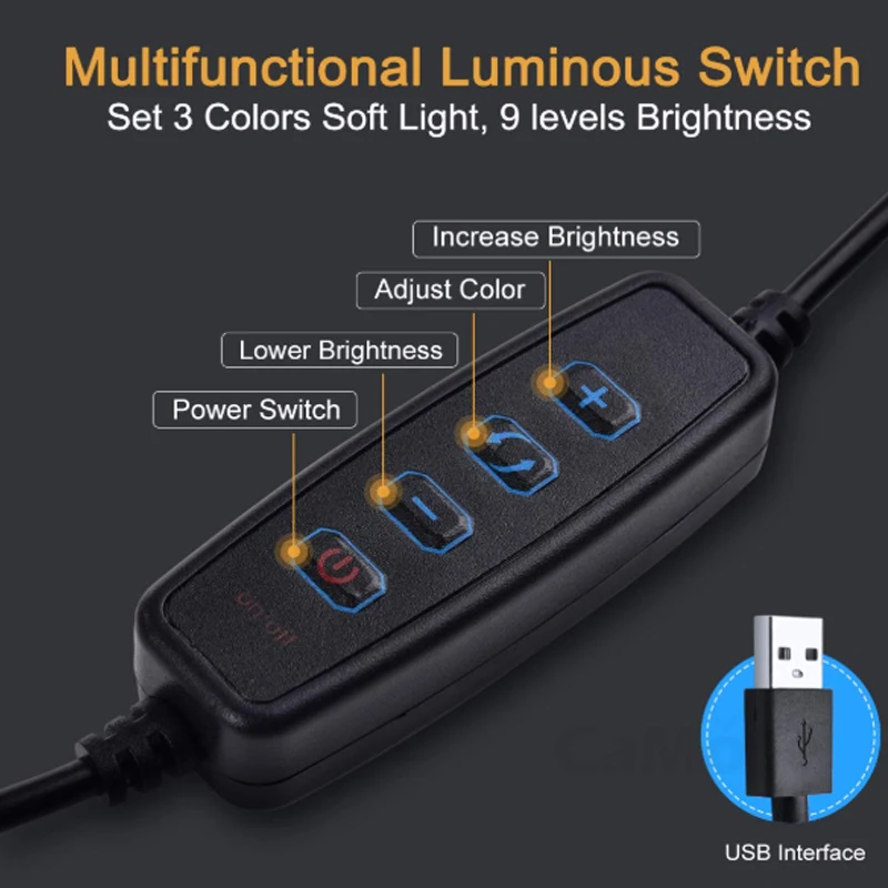 160 см 210 штатив для макияжа держатель телефона подставка красоты 10 дюймов 26 кольцо