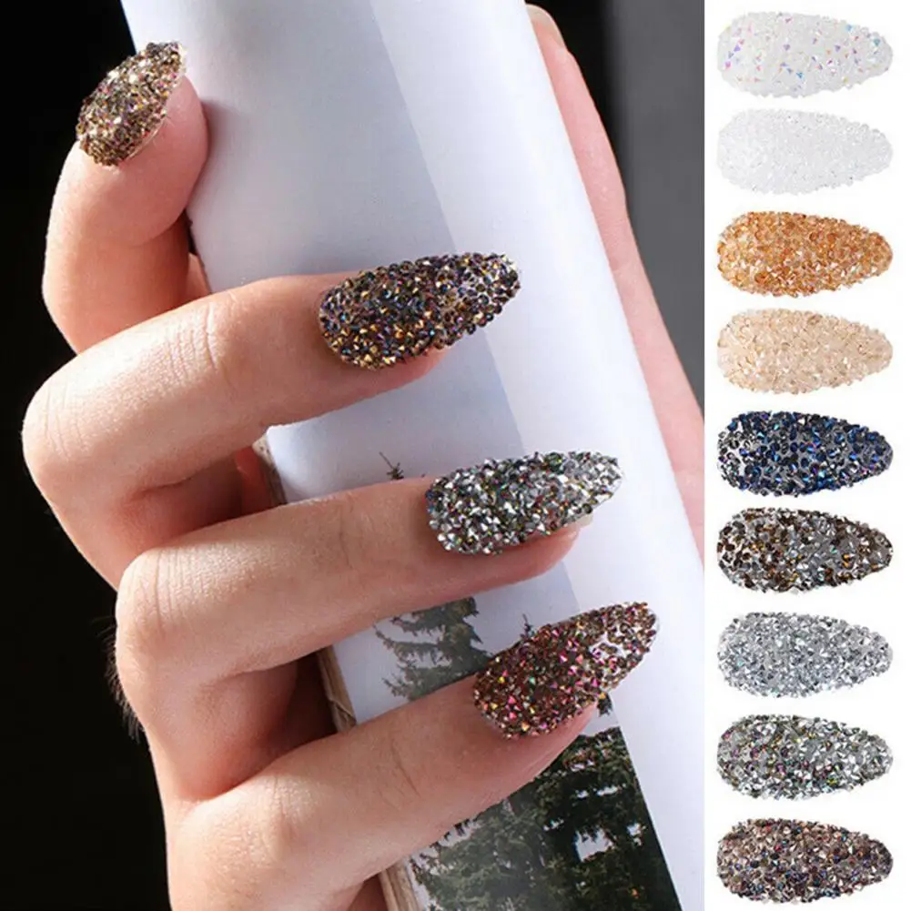 

New Arrival!!! 1440Pcs Nail Decoration Multiple Eco-friendly Hard Shiny Nail Glitters for Jewelry Making