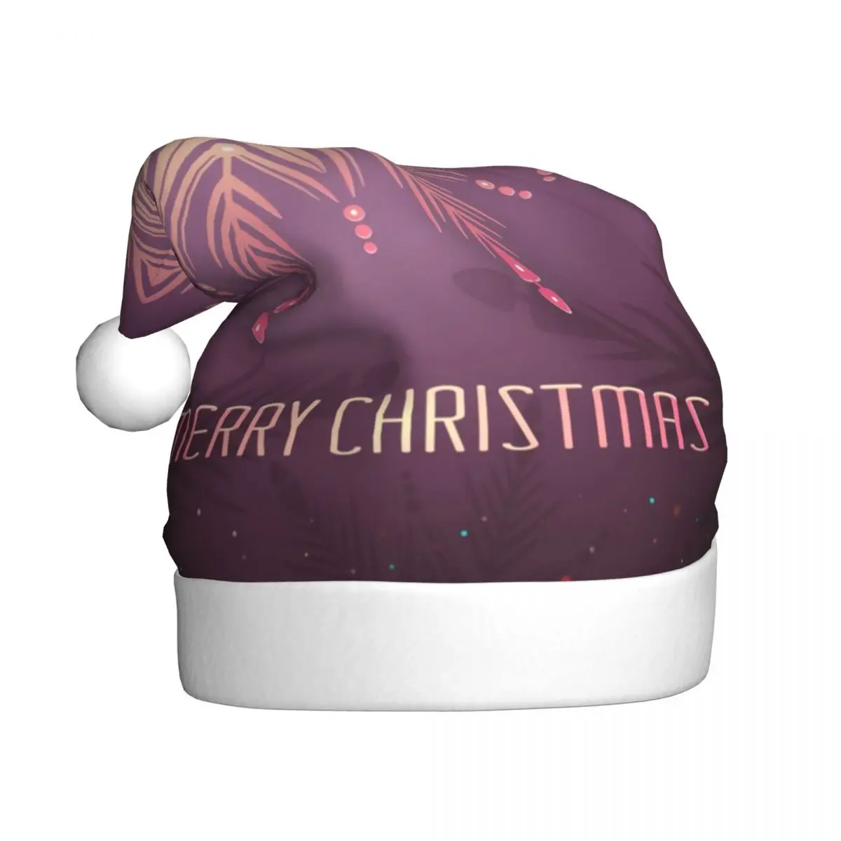 

Christmas Snowflake Card male women fashion Christmas hat snow hat Unisex hats