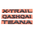 Черная Автомобильная наклейка QASHQAI X-TRAIL багажник Stciker для Nissan QASHQAI X-TRAIL TEANA эмблема значок наклейка Nissan задняя наклейка