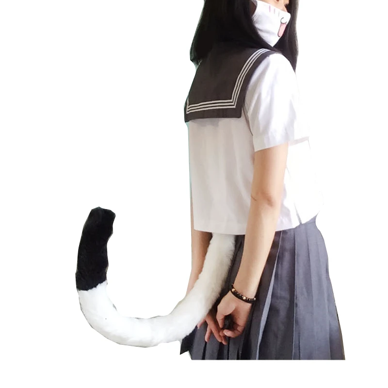 MMGG New Anime cosplay Cat Tail prop Lovely Accessories Hand Made work for Children Adult | Тематическая одежда и униформа