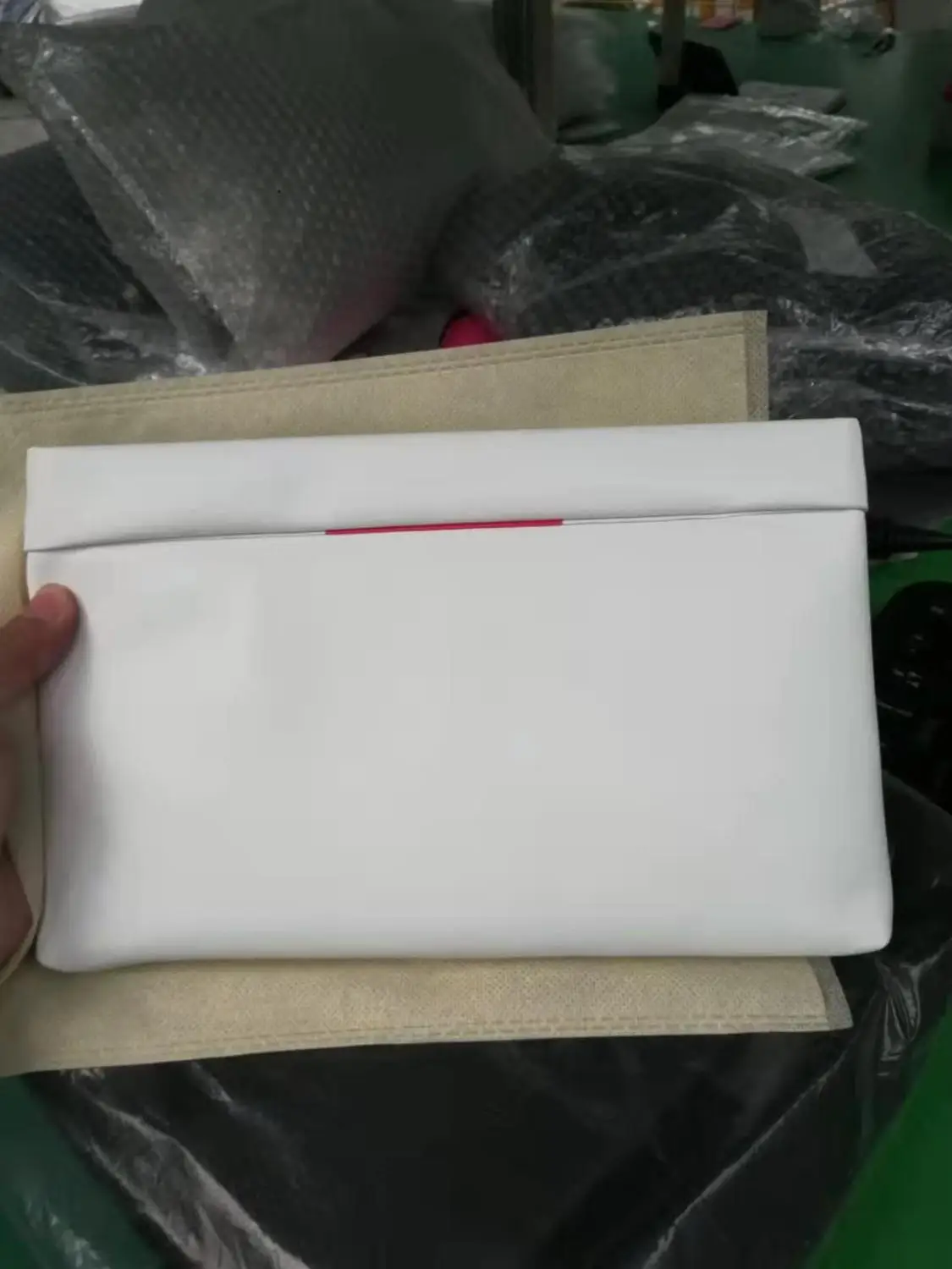 Брендовая мужская сумка, клатч, Monederos Carteras Mujer, роскошный мужской кожаный кошелек, мужской клатч, кошельки, удобные мужские сумки, кошельки - Цвет: Слоновая кость