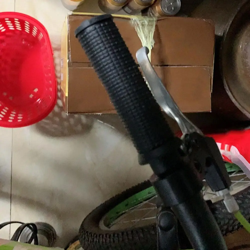 

Bicycle Handlebar Grips TPR Rubber for Twisting Shifter Mountain Bike 22.2mm Bar Anti Slip Long & Short