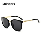 Солнцезащитные очки в металлической оправе UV400 для мужчин и женщин, винтажные Роскошные брендовые дизайнерские очки в стиле ретро, 2021