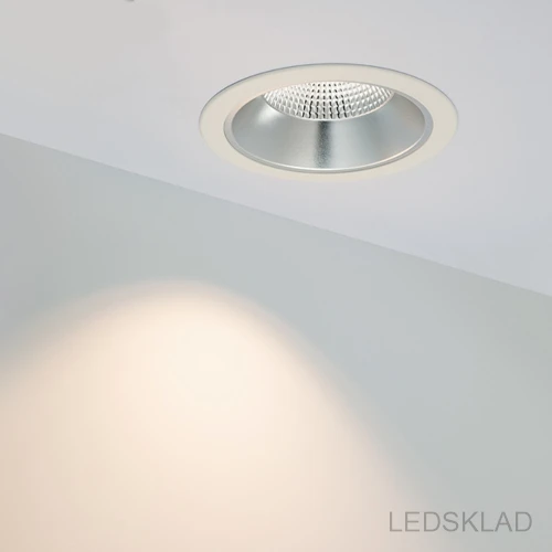 025143 Светильник LTD-LEGEND-R175-20W Warm3000 (WH 50 deg) (ARL IP20 Металл 3 года)-1шт. Arlight | Лампы и