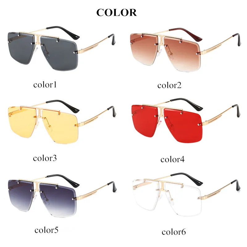 Солнцезащитные очки без оправы для мужчин и женщин | Аксессуары одежды