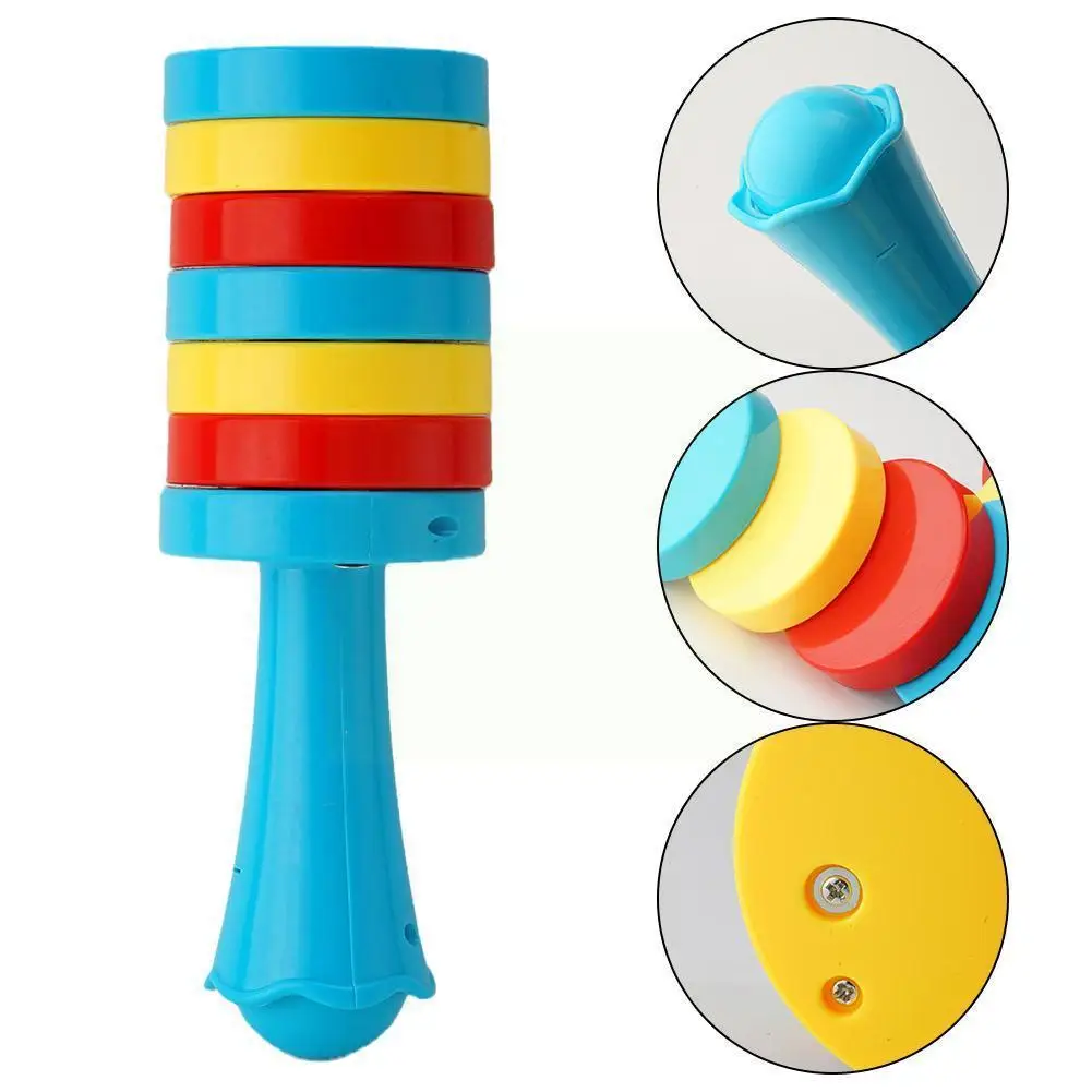 

Decompression Plastic Color Balance Beam Toys Novelty Toys Fidget Educational Decompression Toys Stick Children's Ease J2S4