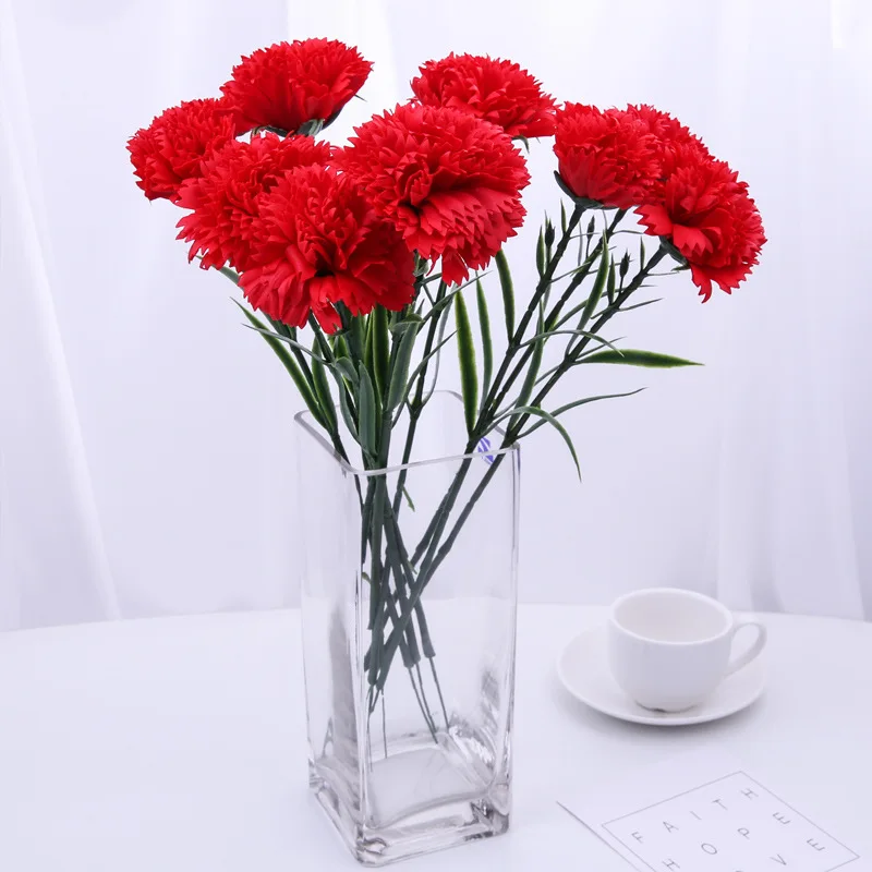 50 шт./кор. Гвоздика мыло цветы искусственный цветок банное гвоздики головки на