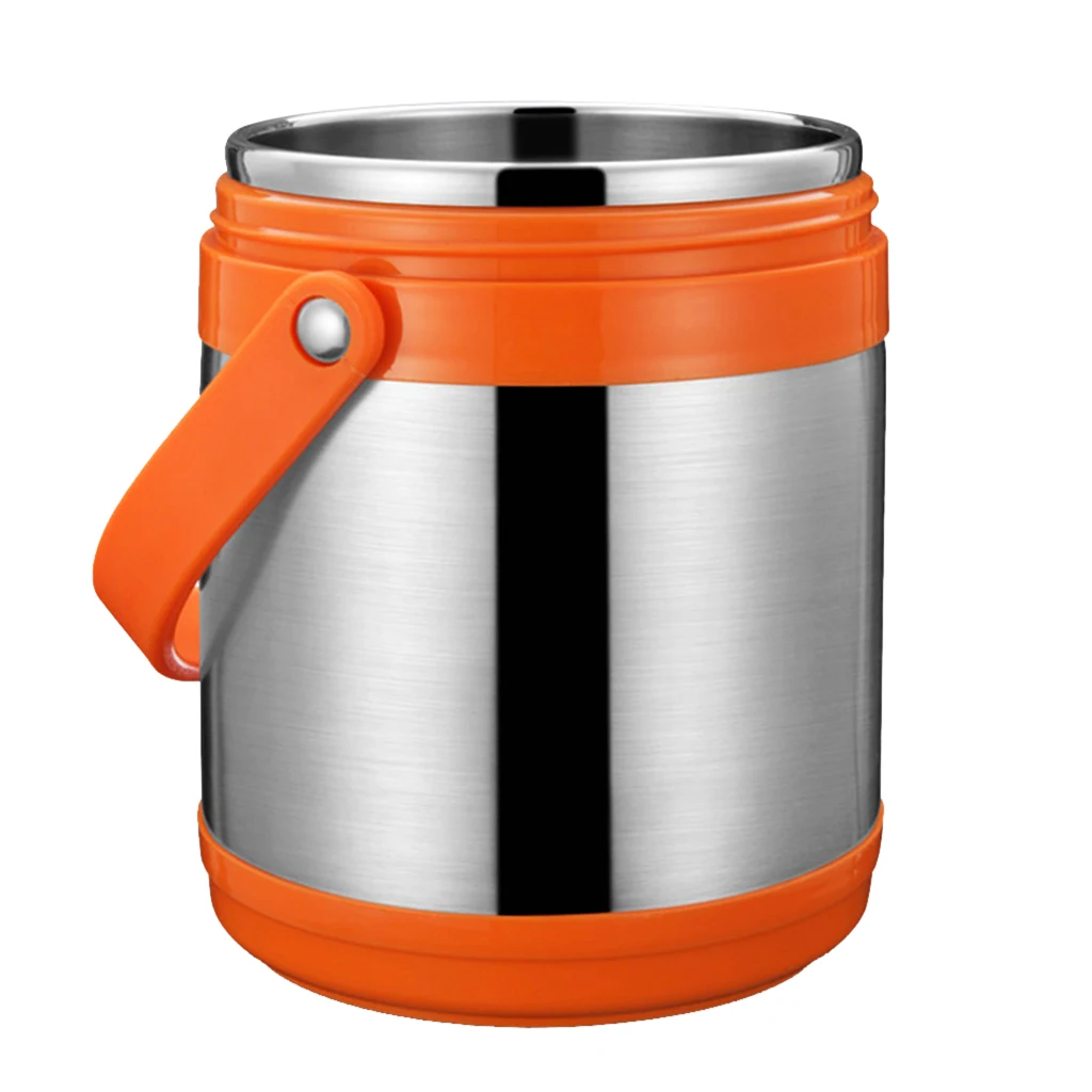 

2 Compartments 1.5L School Office Airtight Insulated Lunch Bento Food Box