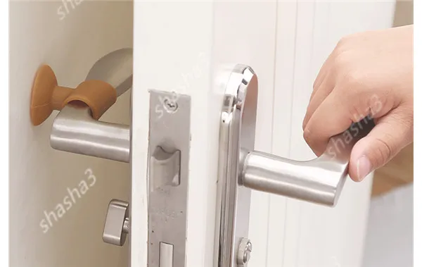 Практичный дверная ручка силиконовая форма для предупреждения столкновений