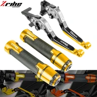 motorcycle accessories cnc adjusable brake clutch levers handlebar hand grips for honda cbr929rr cbr 929 rr cbr929 rr 2000 2001