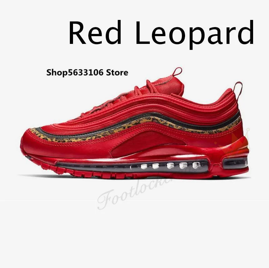 Air 97 Black Bullet 2020 OG непобедимые серебристые золотые красные оливковые Sunburst Leopard Max 97s