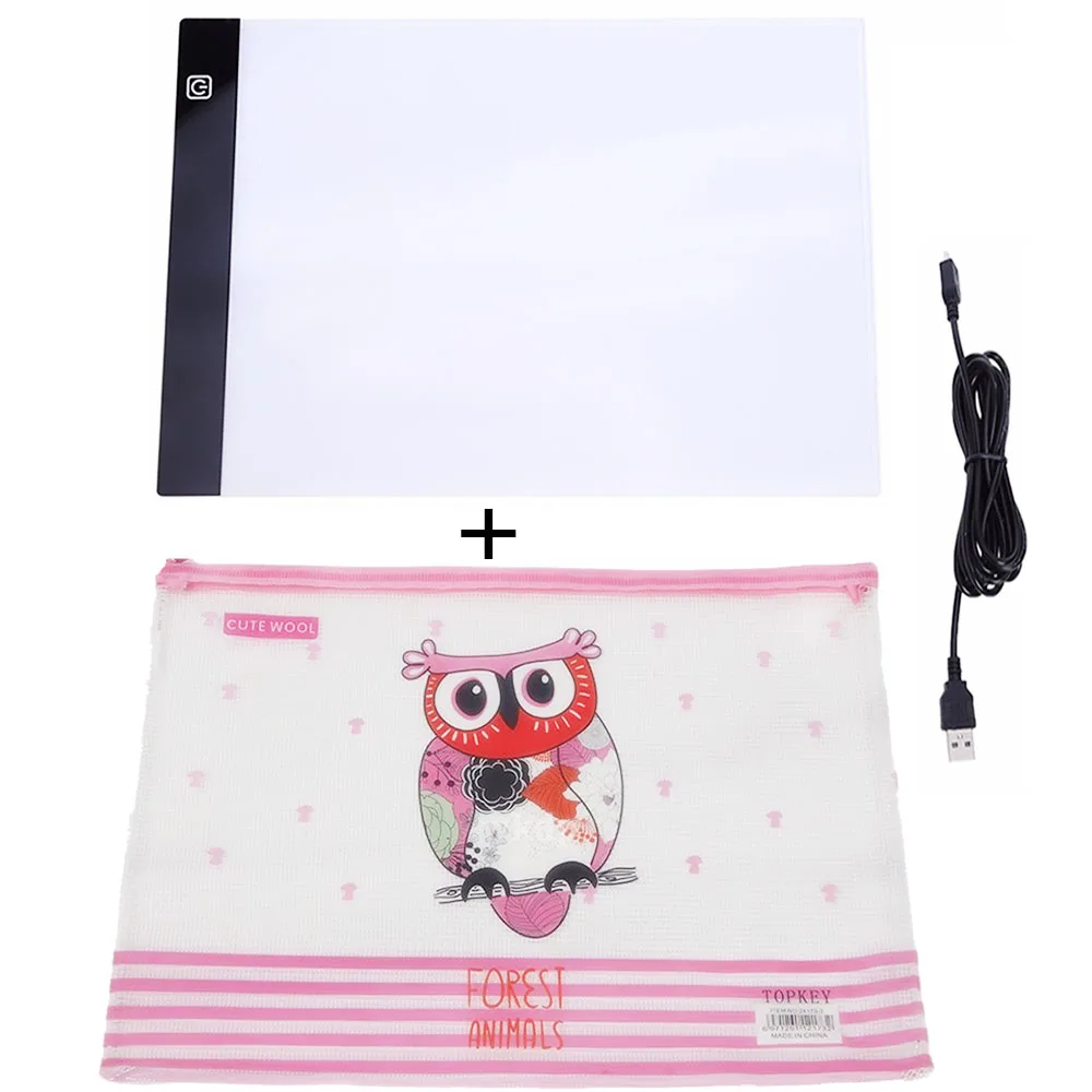 

Diamond Painting Light Pad Board Light Box Tablet A4 5D Diamond Painting Accessories Case Stitch Embroidery waterproof Handbag