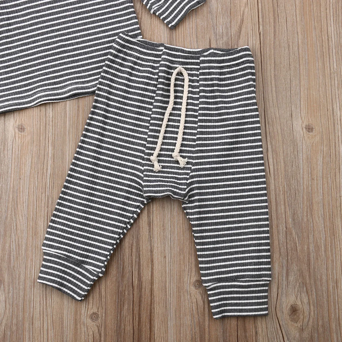 2 шт. осенняя хлопковая футболка с длинным рукавом и штаны | Детская одежда обувь