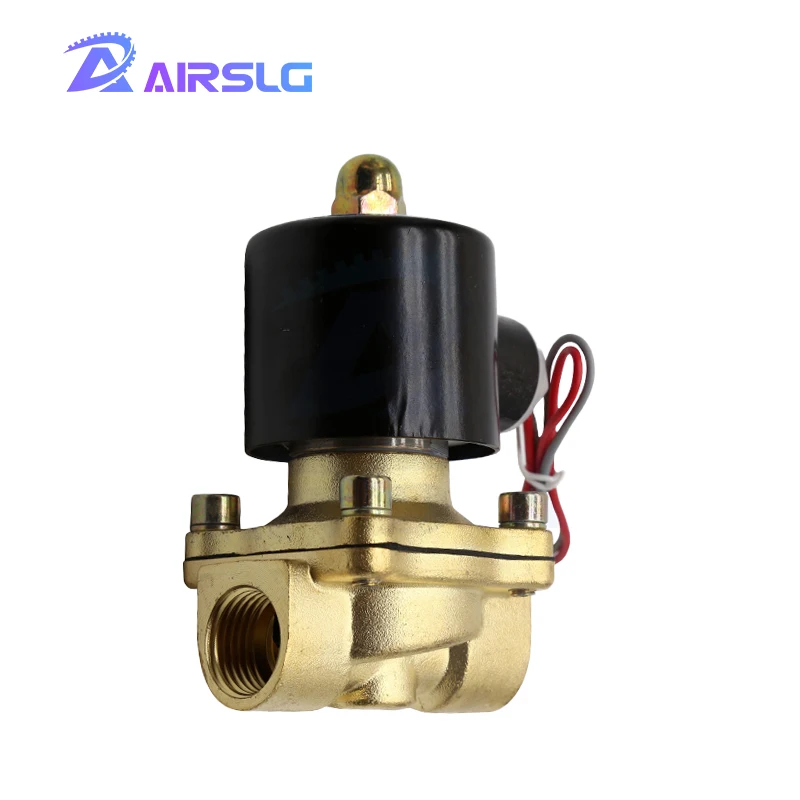 Бесплатная доставка DN32 DN40 DN50 1/4 "3/8" 1/2 "3/4" 1 "электромагнитный клапан 12V