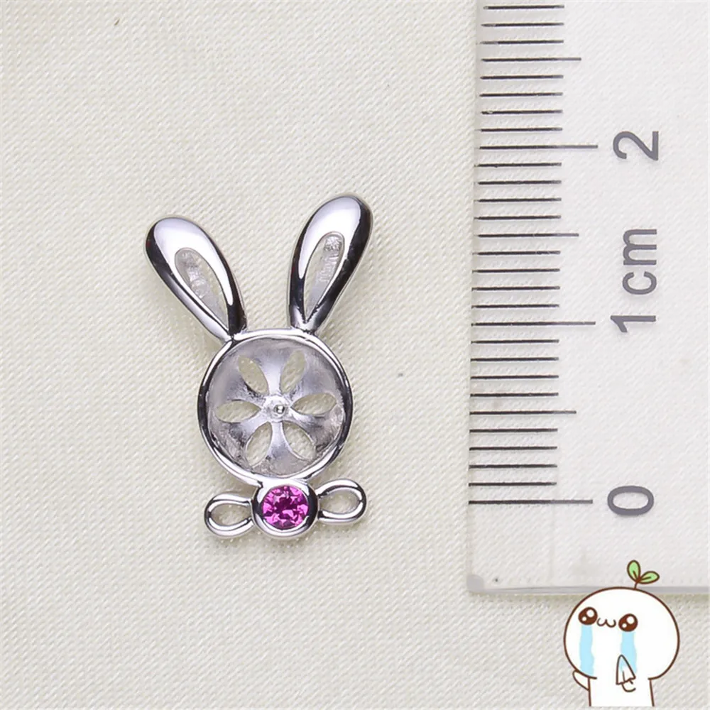 Покрытие 925 пробы серебро DIY аксессуары жемчужный кулон Пустой Лоток База