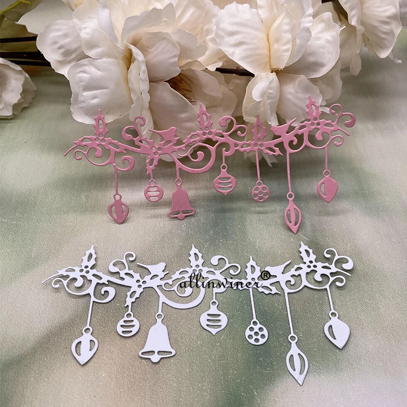 

Christmas bell ornaments Metal Cutting Dies Stencils Die Cut for DIY Scrapbooking Album Paper Card Embossing