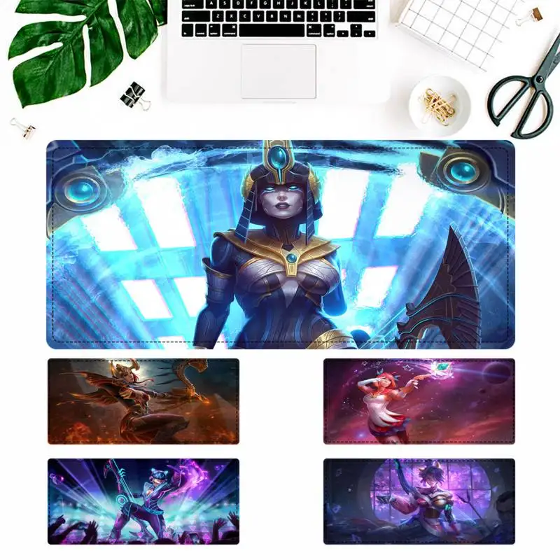

Factory Direct SMITE Neith Mouse Pad PC Laptop Gamer Mousepad Anime Antislip Mat Keyboard Desk Mat For Overwatch/CS GO