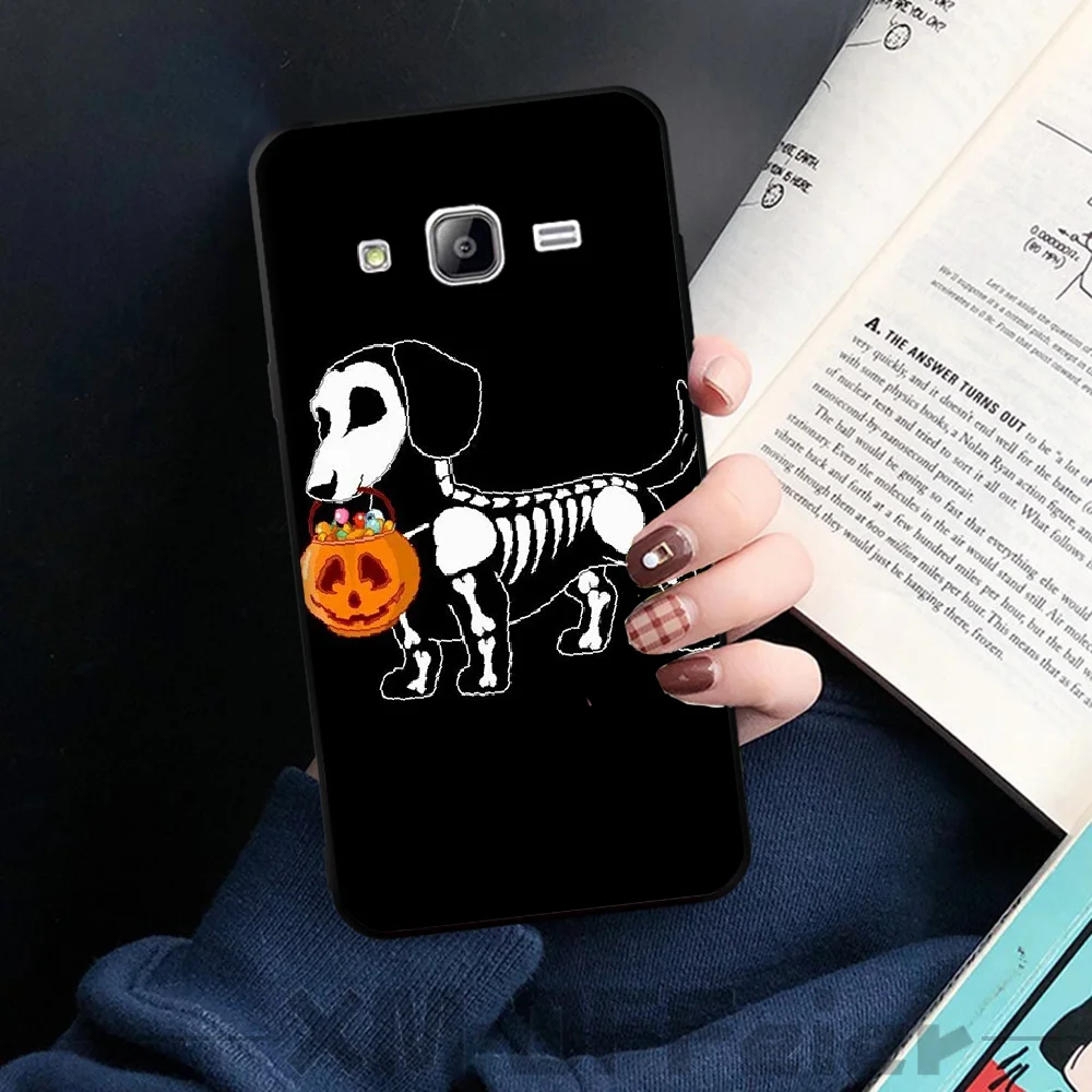 Чехол для телефона Dachshund Doxie Flower Dog Puppy Samsung J6 Prime 7 Plus Peime J7 Neo J8 J6Plus Duo 2018 2019 | Мобильные