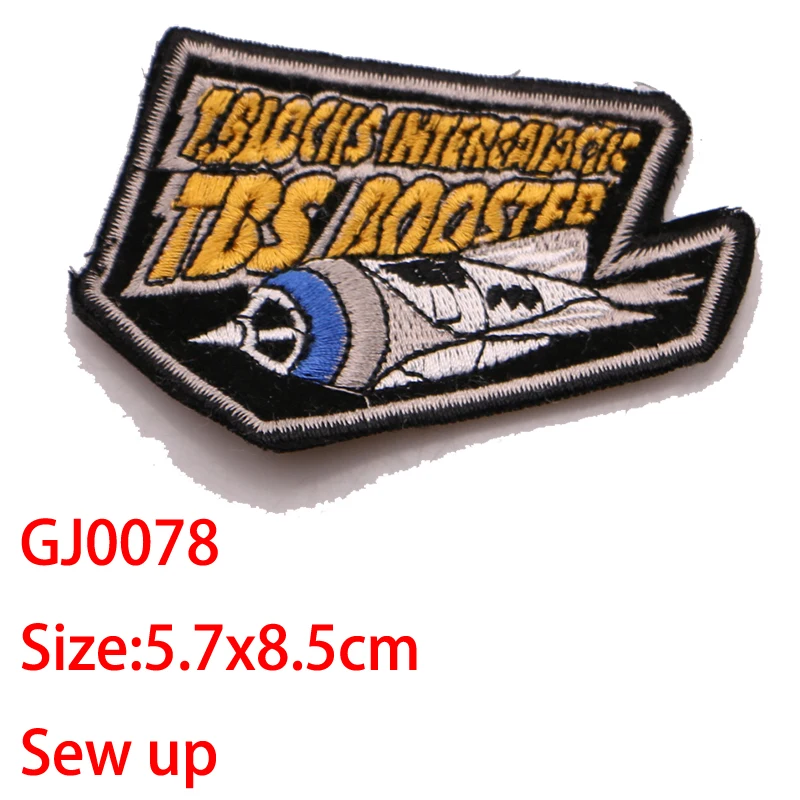 Мультфильм декоративные самолеты цифры медали значок вышитой аппликацией патчи