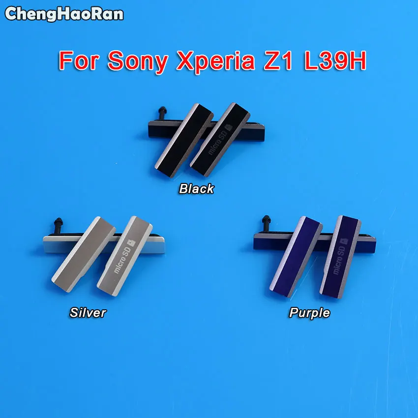 ChengHaoRan Micro SD Card + SIM-карта USB-разъем для зарядки Пылезащитная заглушка блок чехол Sony