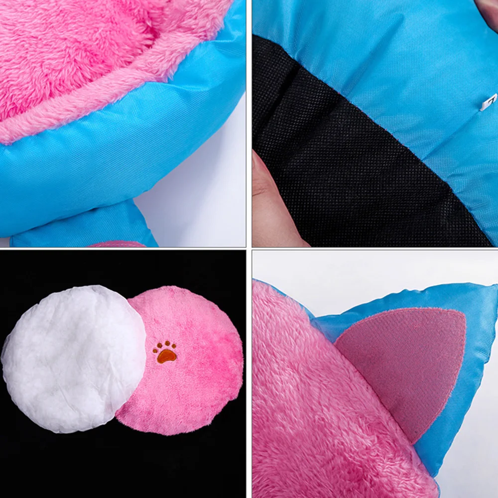 2019 оригинальная розовая кровать для собак корзины теплый мягкий хлопковый