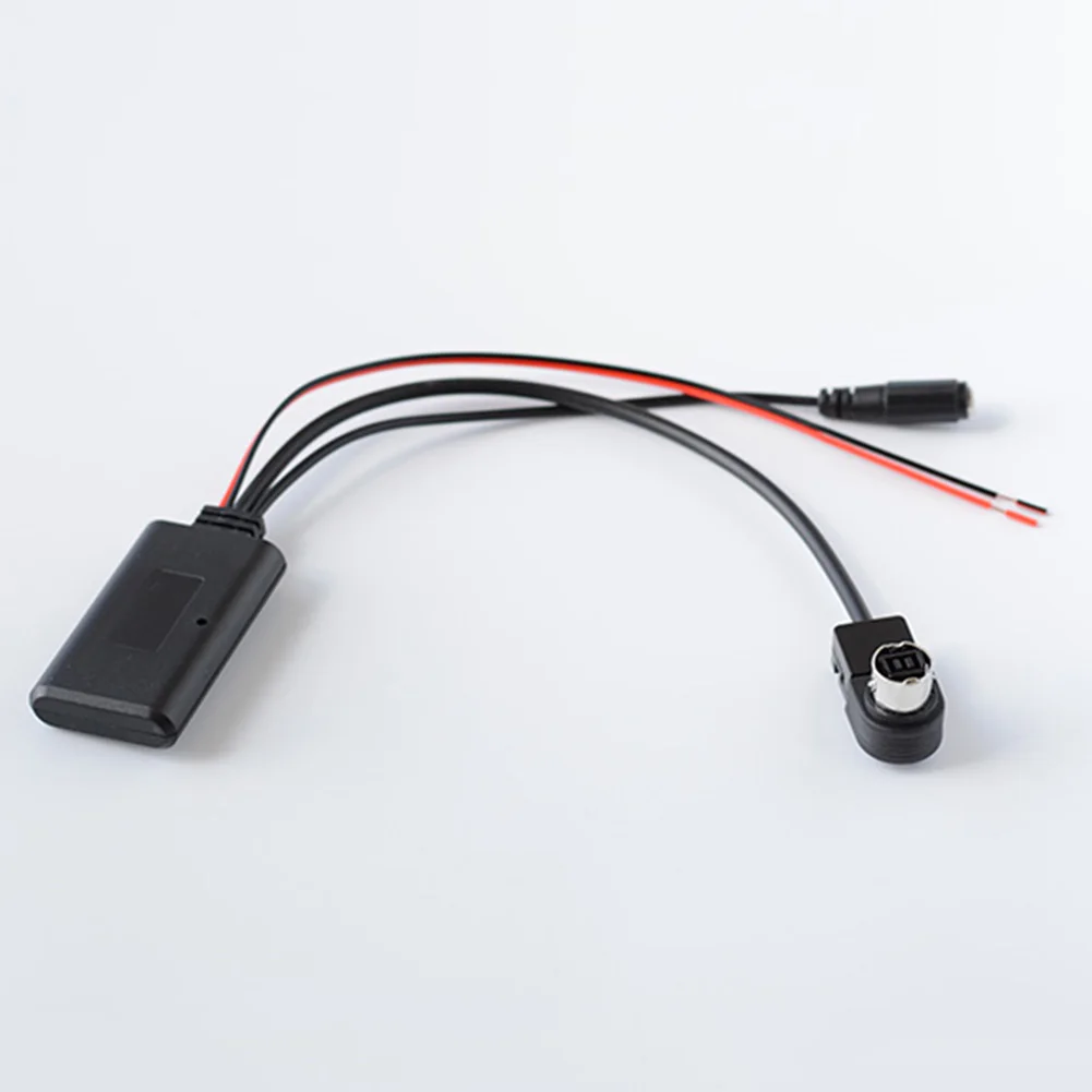 

With Mic Bluetooth AUX Cable Stereo Adapter Replaces Parts Durable Useful