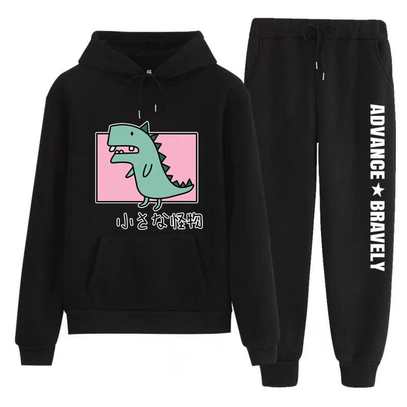 N50 модный спортивный костюм для женщин Свободная одежда наряды осень зима