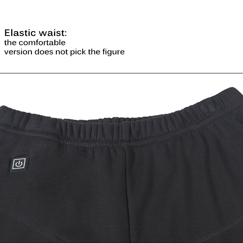 

Electric Heated Warm Pants Outdoor Skiing Pants USB Heated Elastic Trousers Intelligent Thermal Waterproof Washable Underwear