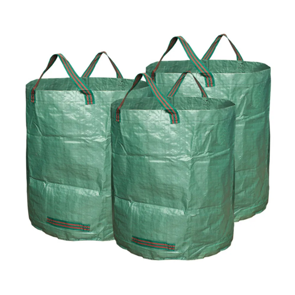 

Garden Waste Bag for Collecting Leaves Waterproof Reusable Heavy Duty Gardening Bags , Lawn Pool Garden Leaf Waste Bag 72 Gallon