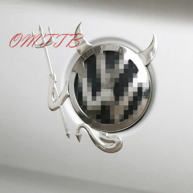 Автомобильный дизайн 3D хромированная забавная Автомобильная наклейка s