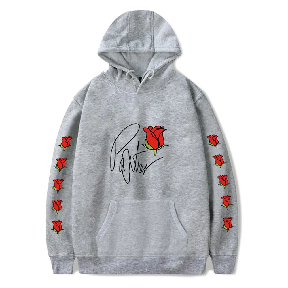

Payton Moormeier PYTN Printed Fleece Pullover Hoodies Men/Women Rose Flower Hooded Sweatshirts Streetwear Hip Hop Harajuku Tops