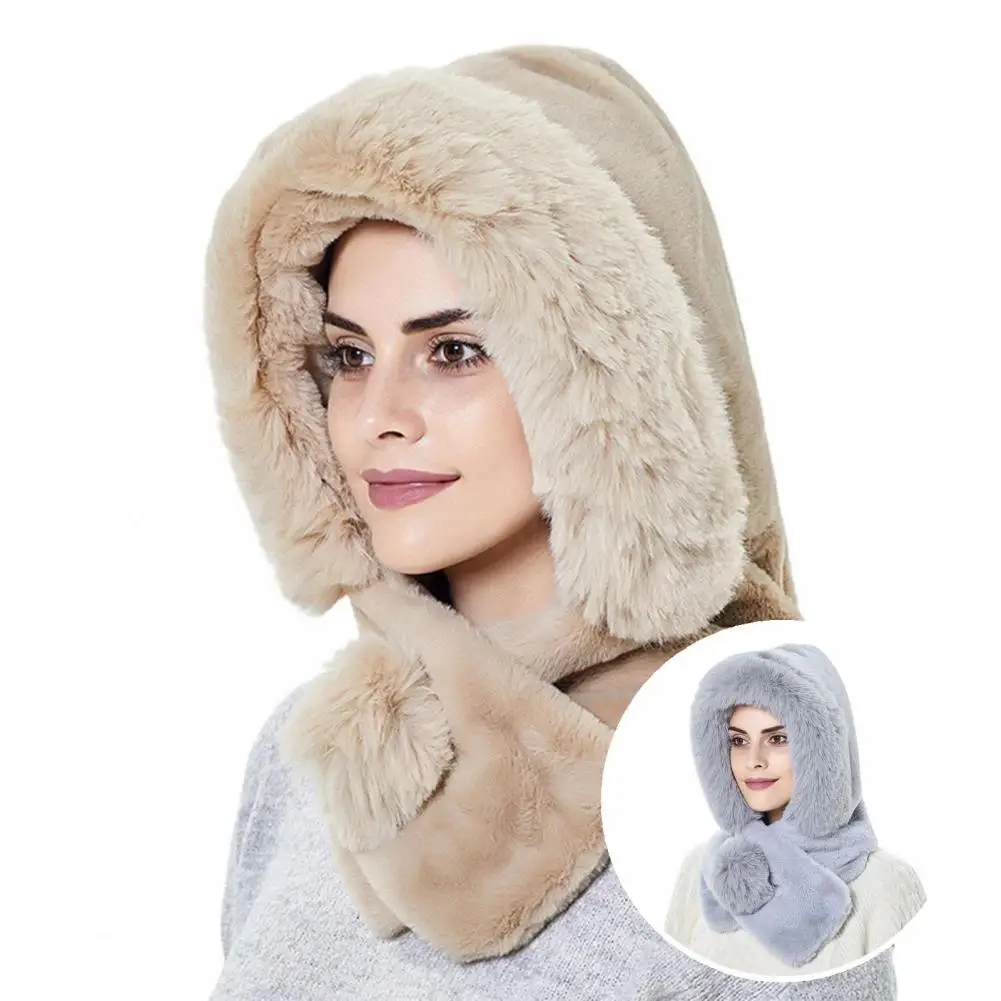 

Защита ушей сказочная ветрозащитная женская шапка шарф переносная Зимняя Шапка легкая для катания на лыжах