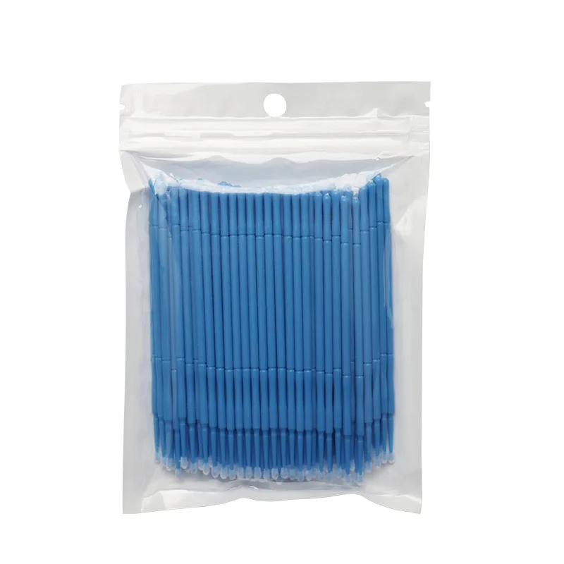 

100Pcs Tattoo Cotton Swab Lint Brush Microblading Micro Brushes Applicator Tattoo Accessories for Makeup Tattoo Supplies