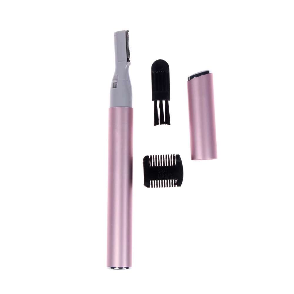 Электрический триммер для бровей мужчин и женщин бритва удаления волос на лице