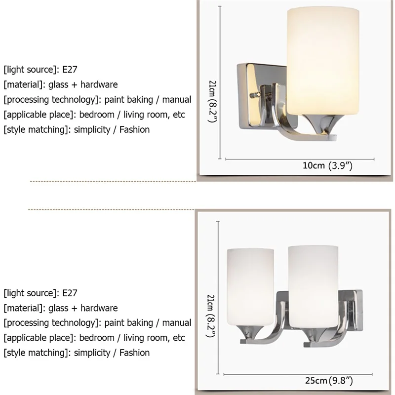 

BROTHER Wall Lamps Modern LED Lights Simple Indoor Fixture Decorative For Home Bedside