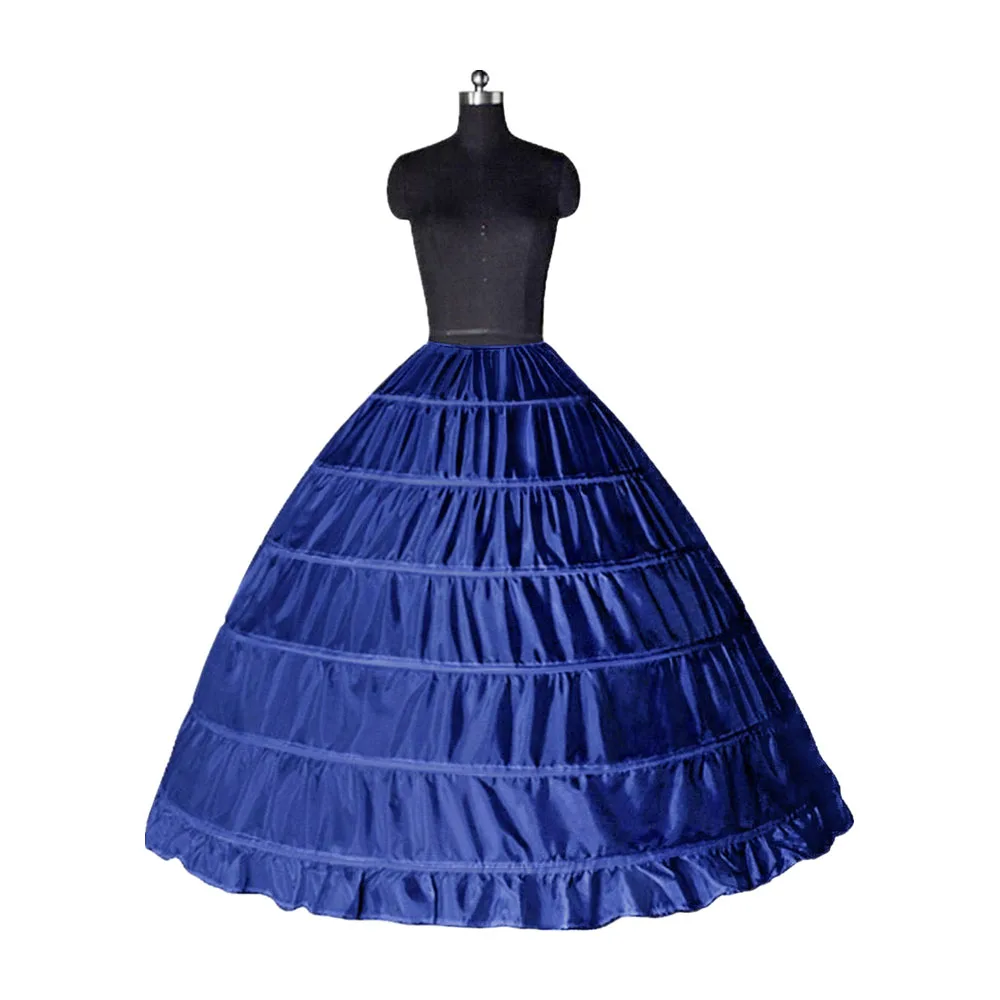 Женское свадебное платье 6 обручей с подъюбником | Женская одежда