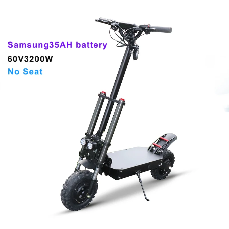 JS 3200 Вт Электрический скутер для взрослых с сиденьем samsung 35AH аккумулятор складной Ховерборд Fat Tire электрический самокат e скутер - Цвет: 3200W SAM35AH noseat
