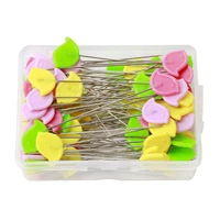 100pcs 5mm embroidery patchwork pins dressmaking pins accessories tools sewing needle diy sewing accessories stainless steel