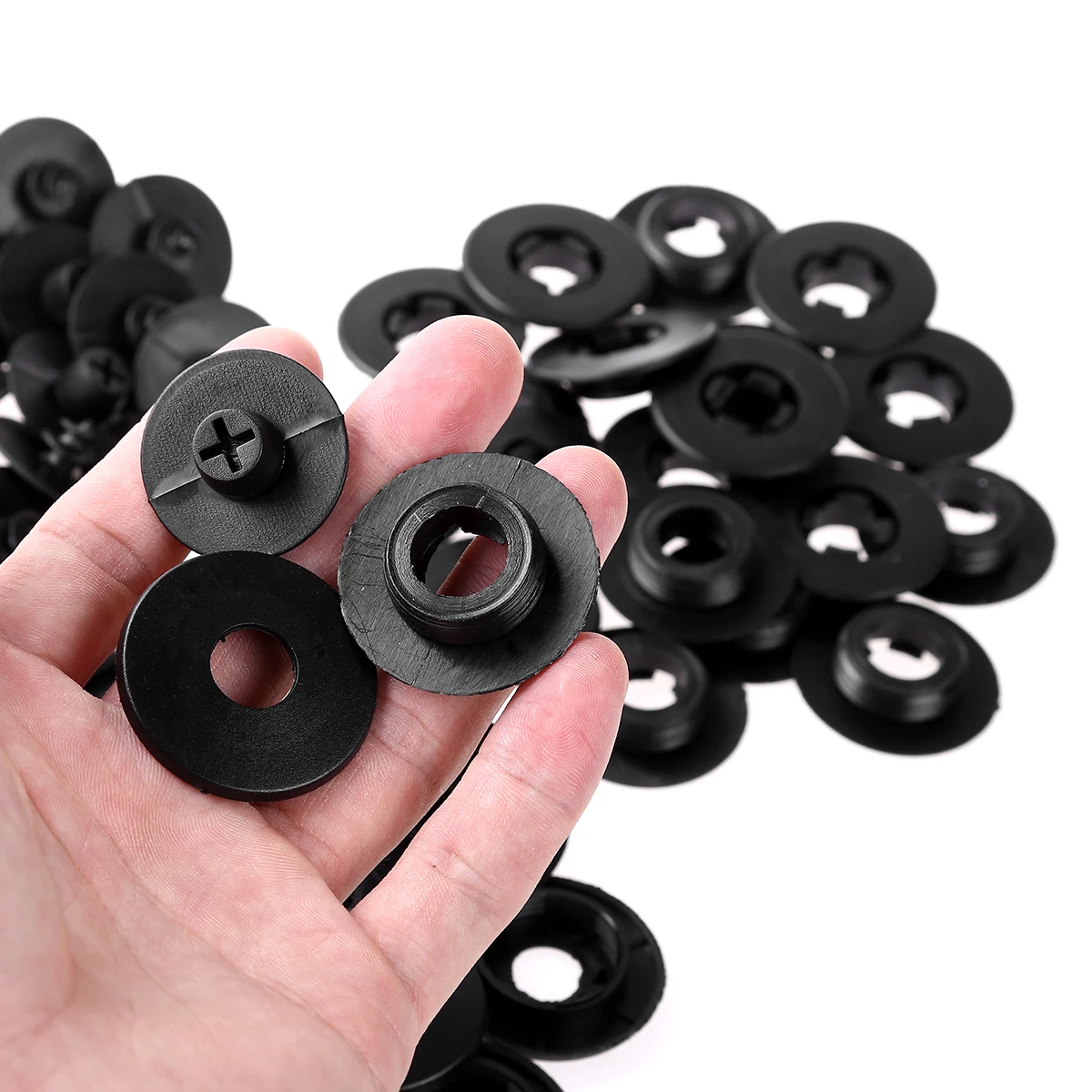 20 прочный пластиковый крепеж нескользящий коврик фиксированные зажимы