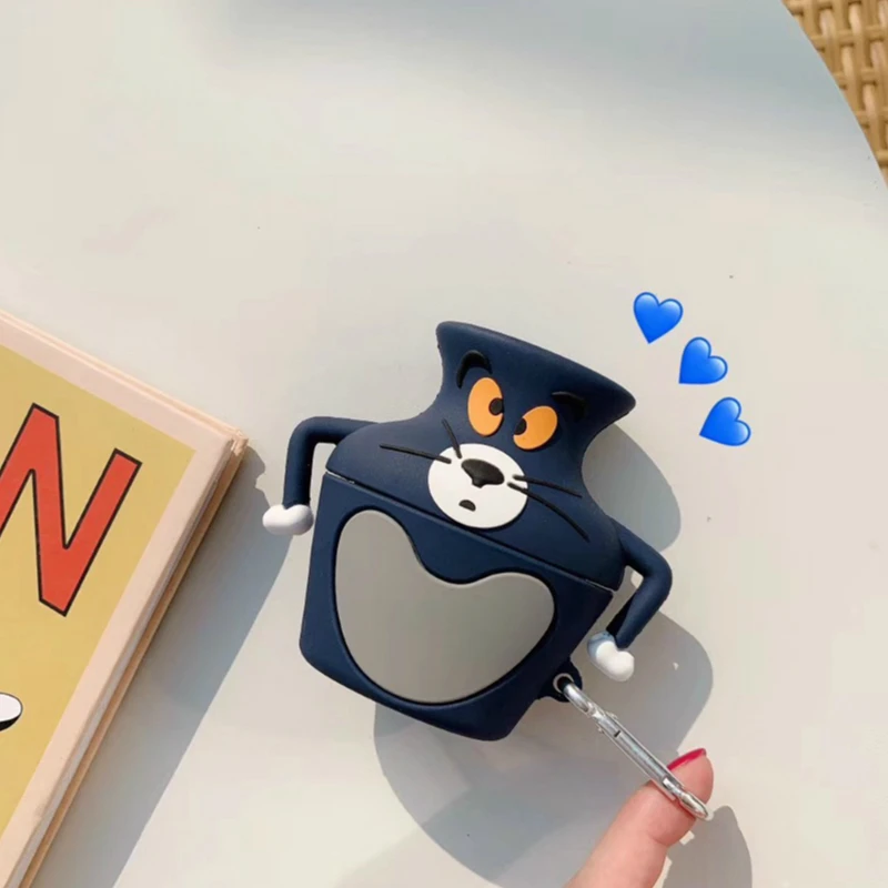 3D чехол для наушников Airpods Pro Чехол силиконовые печенья Мультяшные наушники/Earpods