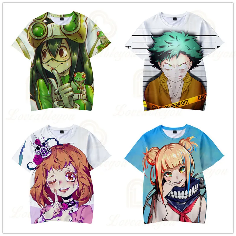 Мой герой Академии 3D цифровой Цвет печать детская одежда для костюмированной