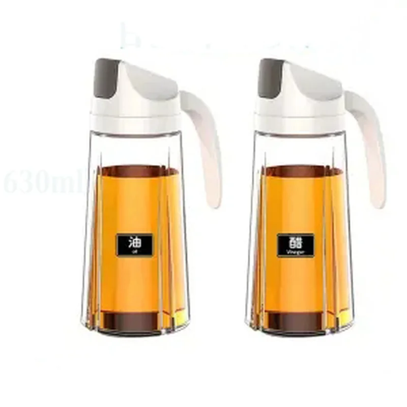 

Стеклянные кухонные принадлежности кастрюля для масла герметичная домашняя стеклянная бутылка для приправ бутылка для соевого соуса каст...