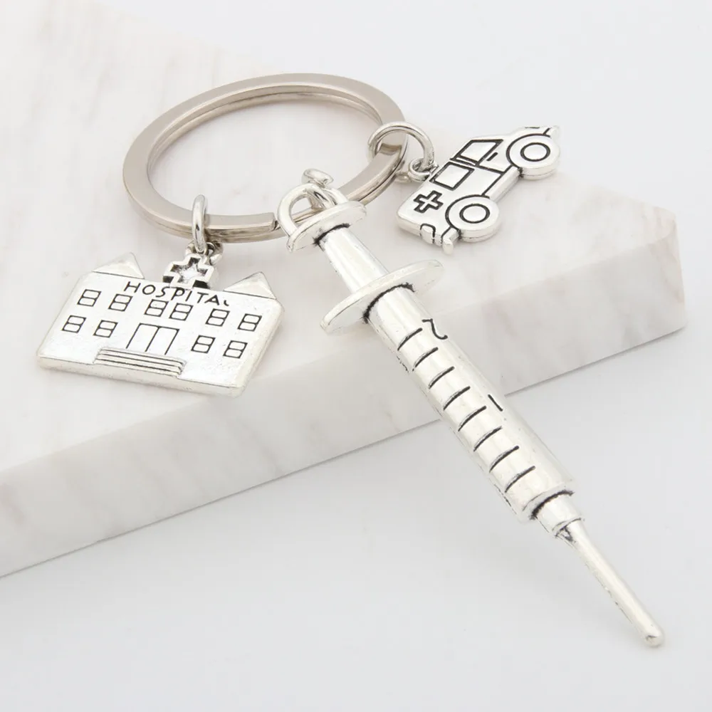 Медицинский брелок для экстренной помощи 1 шт. стетоскоп медсестры подарок на