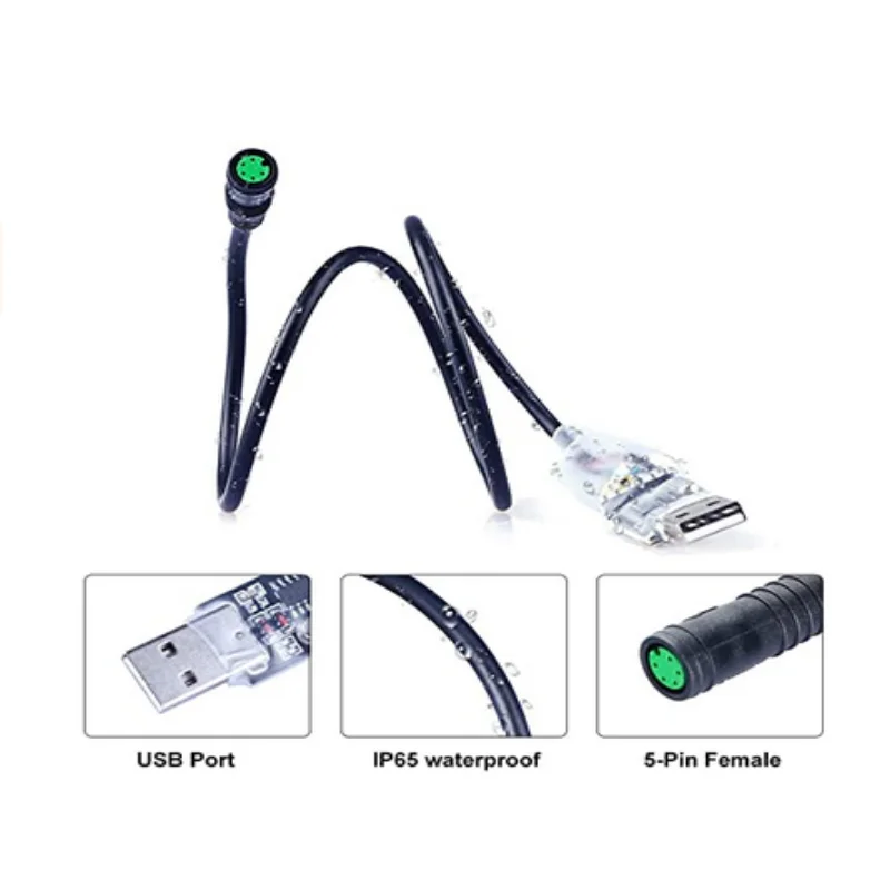 Mid Drive Motor Kits BAFANG USB Programming Cable for Bafang BBS01 BBS02 BBSHD 8fun Ebike | Спорт и развлечения