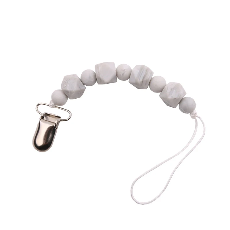 

Wood Baby Pacifier Clip Chain Soother Pacifier Clips Leash Strap Nipple Holder Infant Nipple Bottle Clip Chain Teether Chains