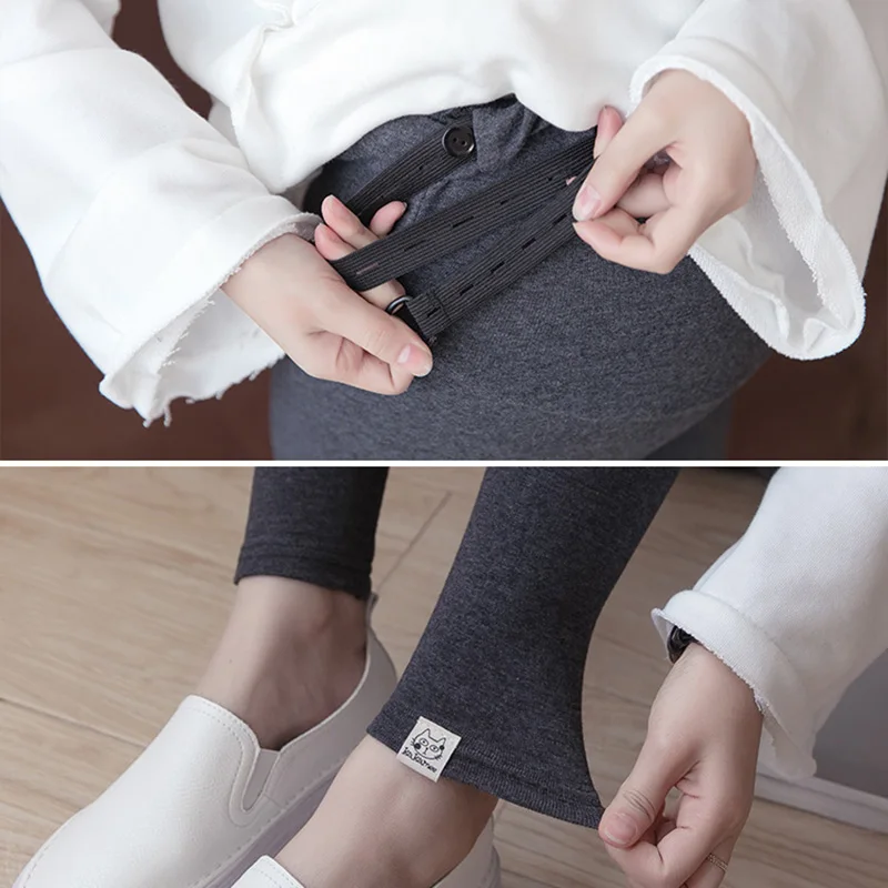 

Newly Pregnant Women Leggings Pants Trousers Lifters Stretchy Slim for Maternity Autumn DO99